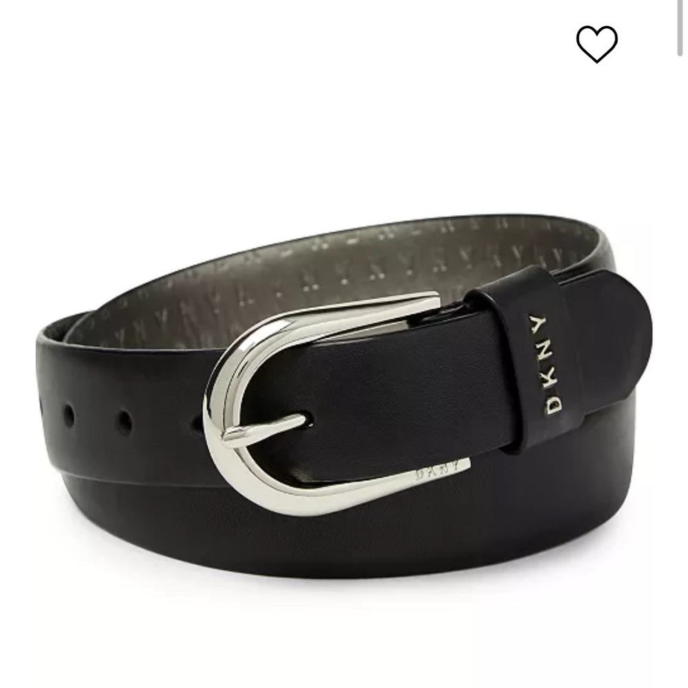 DKNY Black Men's Belt